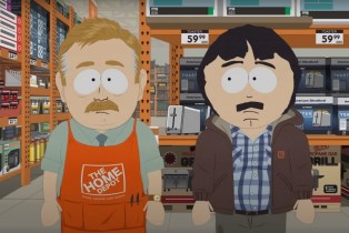 A Home Depot employee and Randy in South Park