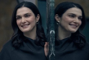 Rachel Weisz and her reflection in 'Dead Ringers'