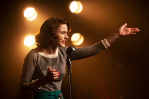 Rachel Brosnahan (Miriam 'Midge' Maisel) in 'The Marvelous Mrs. Maisel'