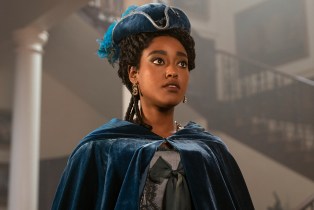 Young Lady Danbury (Arsema Thomas) in 'Queen Charlotte: A Bridgerton Story'