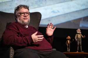 Guillermo del Toro speaking at the Film Independent 2023 Directors Close-Up