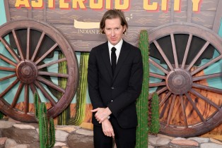 Wes Anderson at the premiers of 'Asteroid City'