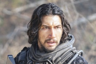 Adam Driver in the movie 65, now streaming on Netflix