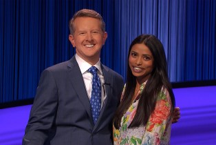 Anji Nyquist and Ken Jennings on 'Jeopardy!'