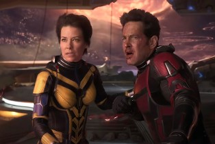 Evangeline Lilly and Paul Rudd in 'Ant-Man and the Wasp: Quantumania'