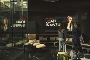 A scene from the 'Black Mirror' episode entitled "Joan is Awful"