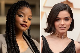 Halle Bailey and Rachel Zegler