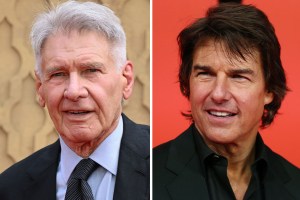 Harrison Ford and Tom Cruise