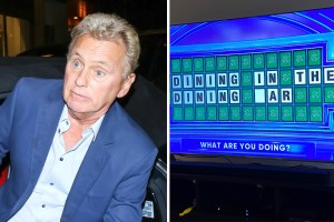 Pat Sajak, Wheel of Fortune screen