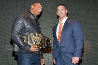 Dwayne Johnson and John Cena