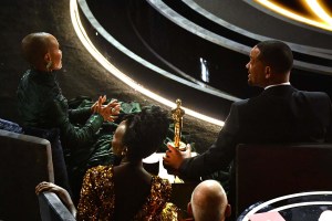 Will Smith and Jada pinkett Smith at the Oscars 2022