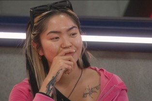 BIG BROTHER Sunday, October 15, (8:00 – 10:00 PM ET/PT on the CBS Television Network and live streaming on Paramount+ and PlutoTV. Pictured: Blue Kim. Photo: CBS ©2023 CBS Broadcasting, Inc. All Rights Reserved. Highest quality screengrab available.