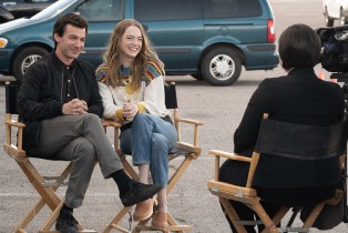 Nathan Fielder and Emma Stone in 'The Curse'