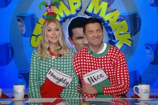 Kelly Ripa and Mark Consuelos on 'Live with Kelly and Mark'