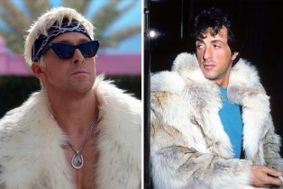 Ryan Gosling in 'Barbie' and Sylvester Stallone