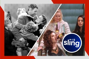 sling holiday content on demand