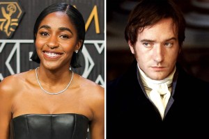 Ayo Edebiri, Matthew MacFadyen in 'Pride & Prejudice'