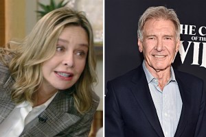 Calista Flockhart on 'Live with Kelly and Mark' and Harrison Ford
