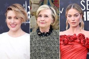 Greta gerwig Hillary Clinton Margot Robbie