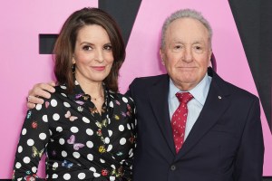 Tina Fey and Lorne Michaels