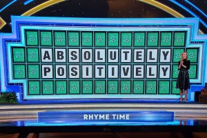 The Rhyme-Time category puzzle on the Jan. 19, 2024 episode of 'Wheel of Fortune'