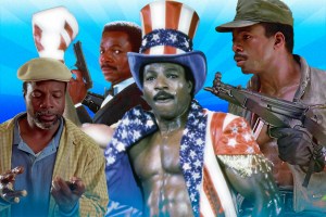 Carl Weathers in Rocky PREDATOR, HAPPY GILMORE, and of course -- ACTION JACKSON