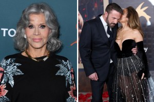 Jane Fonda, Ben Affleck, and Jennifer Lopez