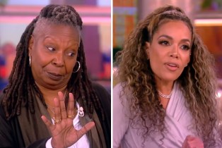 Whoopi Goldberg and Sunny Hostin on The View