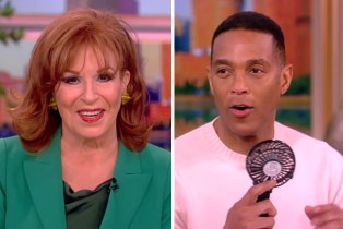 Joy Behar and Don Lemon