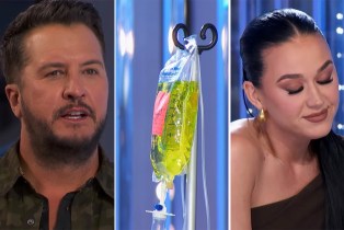 Luke Bryan, an IV filled with vitamins, and Katy Perry on 'American Idol'