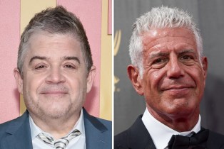 Patton Oswalt and Anthony Bourdain