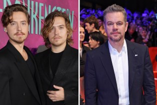 Cole and Dylan Sprouse; Matt Damon