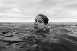 Ripley (Andrew Scott) in water in 'Ripley' Episode 3