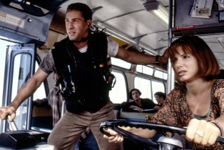 Keanu Reeves and Sandra Bullock in 'Speed'
