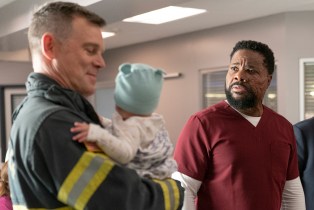 Peter Krause and Malcolm-Jamal Warner on 'The Resident'