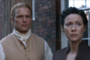 Jamie (Sam Heughan) and Claire (Caitriona Balfe) in the 'Outlander' Season 7 Part 2 trailer