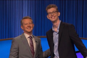 Ken Jennings and Drew Basile on 'Jeopardy!'