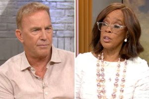 Kevin Costner interviewed by Gayle King on CBS Mornings