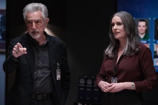 Joe Mantegna as David Rossi and Paget Brewster as Emily Prentiss in 'Criminal Minds: Evolution'