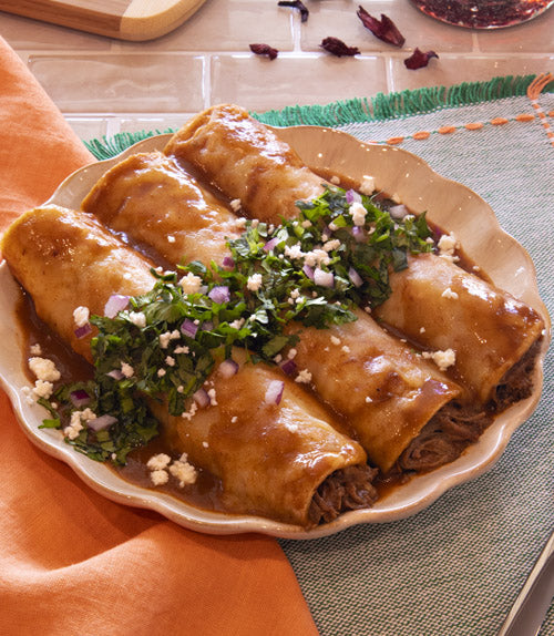 BIRRIA ENCHILADAS