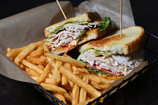 Turkey Sandwich with Fries