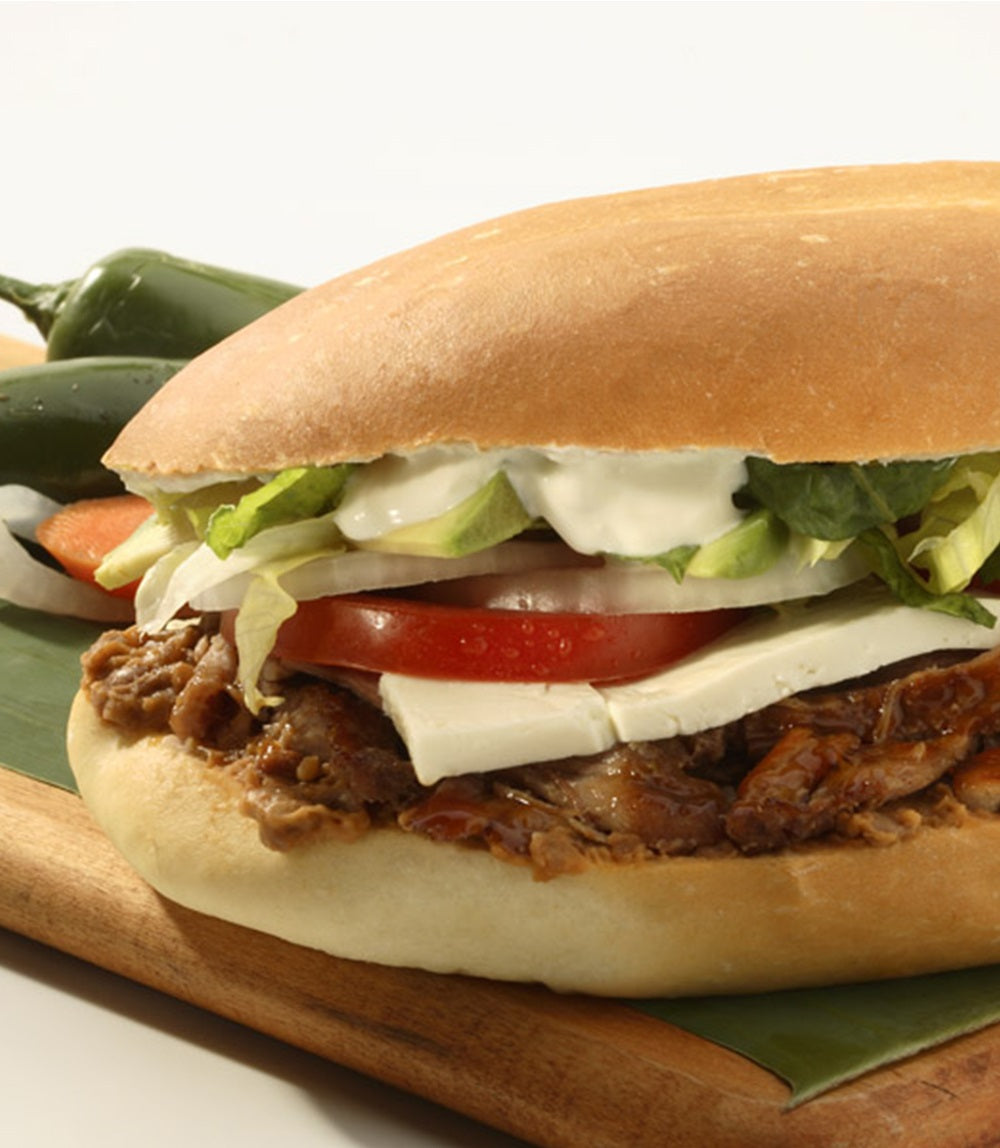 Torta de Carnitas