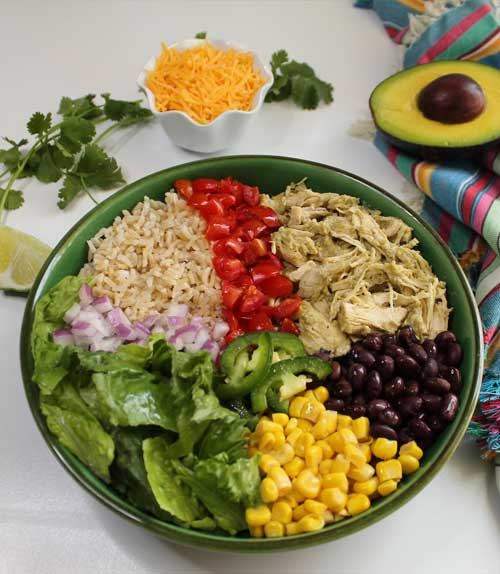 CILANTRO LIME CHICKEN BURRITO BOWL