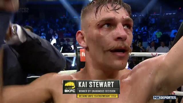 Kai Stewart retiene el campeonato peso pluma: BKFC