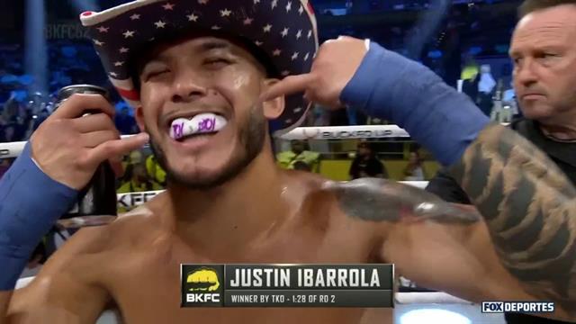 Justin Ibarrola noquea a Rick Caruso: BKFC