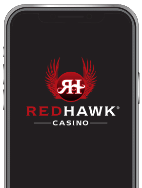 Screenshot of Red Hawk Casino App on iPhone