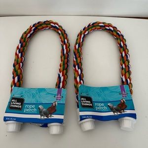 Set of 2 brand new All Living Things® Rope Bird Perch
by All Living Things