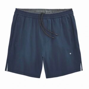 Mack Weldon Stratus Lined Active Short Blue XXL