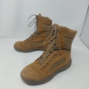 Reebok Fusion Max 8" Tactical Coyote Brown Suede Military Boots CM8992 Size 7