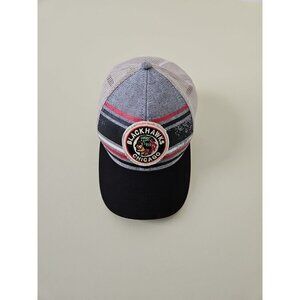 Reebok Chicago Blackhawks NHL Hockey Mesh Snapback Trucker Adjustable Cap Hat OS